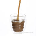 Glazen koffiemokken Hittebestendig borosilicaatglas Nieuw ontwerp
